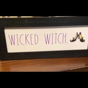 Rae Dunn Halloween wooden sign